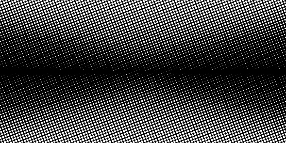 Tonal Wave Pattern Black And White Half Tone Wave Pattern Stock Illustration - Download ...