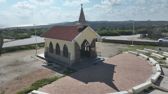 This church is located on the North side of Aruba, and is a tourist attraction
