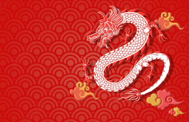 chinese new year - dragon china year thai culture imagens e fotografias de stock