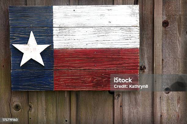 Texas Flag On Barn Stock Photo - Download Image Now - Dirty, Flag, Gulf Coast States