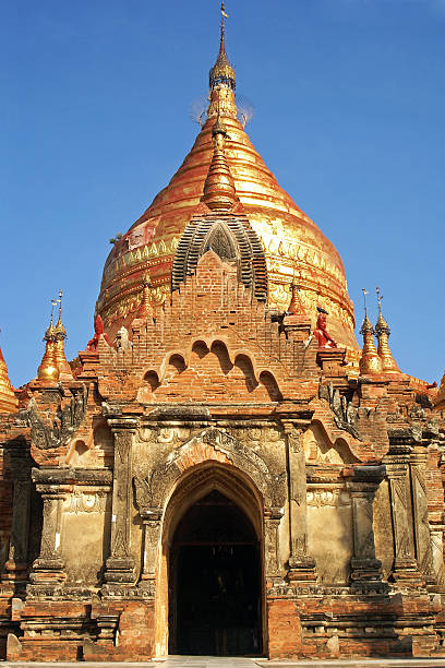 пагода dhammayazika, паган, мьянма - dhammayazika стоковые фото и изображения