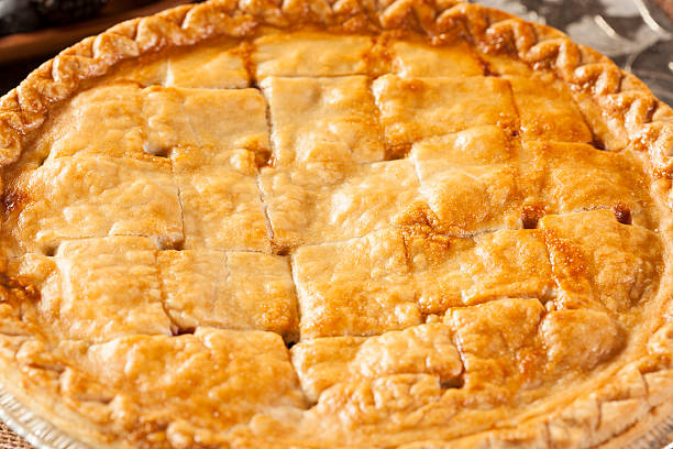 istock Homemade Organic Berry Pie 175720619