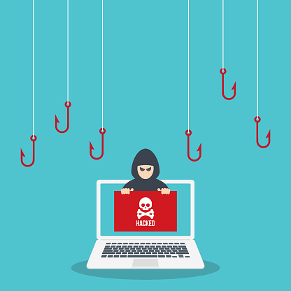 Phishing Hacking Protection Hacker Attack Hackers And Cybercriminals Phishing Identity Theft User ...