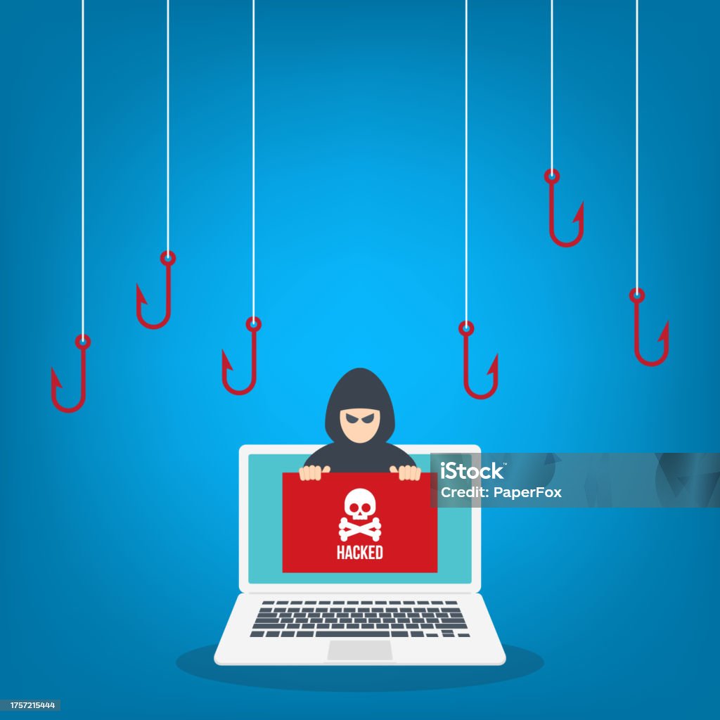 Fake Hack Doc Hacker Attack Hackers And Cybercriminals Phishing Identity Theft User ...