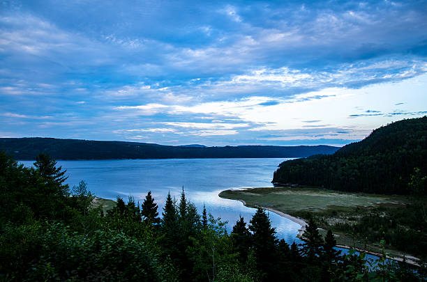 istock Mountain, Landscape, Canada, Quebec, Lake, Dramatic Sky, Nature, Fjord, Shadow 175722001