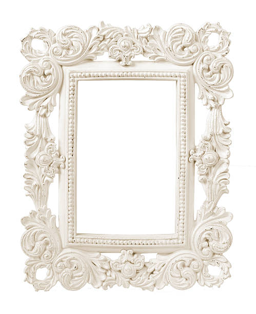 istock Ivory vintage photo frame 175722506