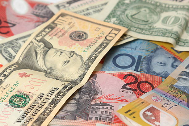 istock Combination of US and Australian Dollar 175722650