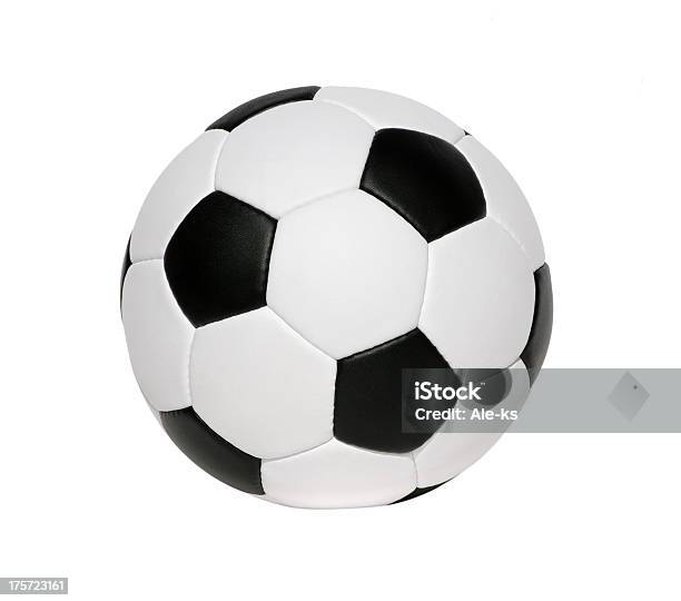 Bola De Futebol - Fotografias de stock e mais imagens de Bola - Bola, Bola de Futebol, Branco