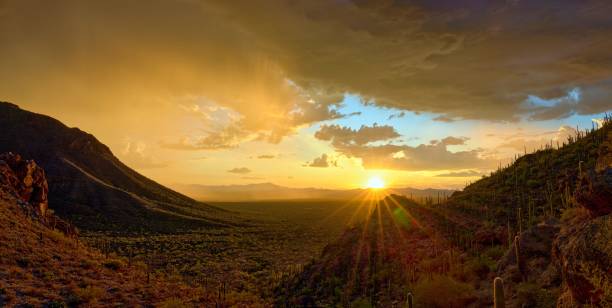 istock Beautiful sunset over Gates Pass, Tucson, AZ 1757235168