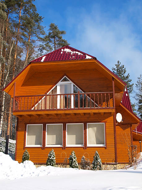 istock Wooden house 175723757