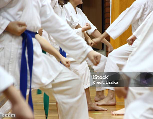 Kids On Karate Stock Photo - Download Image Now - Child, Karate, Judo