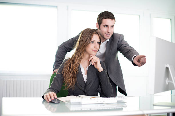 istock Portrait of Young People at Work 175723961