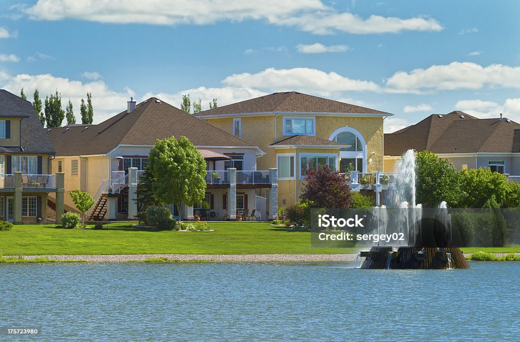 Canadian luxuriöse Häuser in Manitoba - Lizenzfrei Winnipeg Stock-Foto