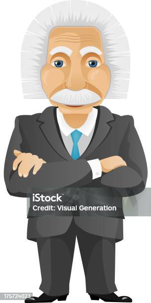 Wise Old Man Stock Illustration - Download Image Now - Achievement, CEO, Caricature