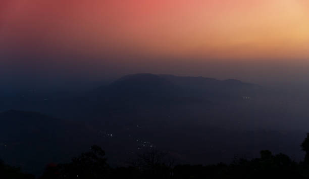 istock Sunrise on the Mountain peak 1757269102