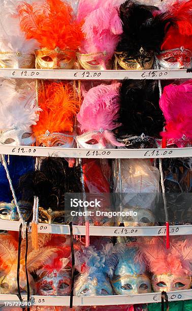 Karneval Masken Venedig Stockfoto und mehr Bilder von Bunt - Farbton - Bunt - Farbton, Farbton, Feder