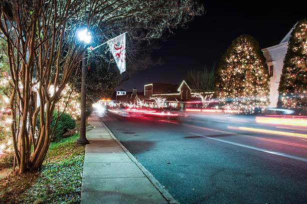 istock christmas town streets decorated for holidays 175728131