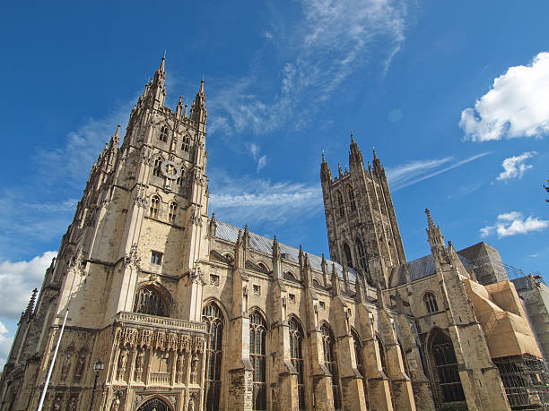Canterbury Cathedral The Canterbury Cathedral in Kent England UK canterbury england photos stock pictures, royalty-free photos & images