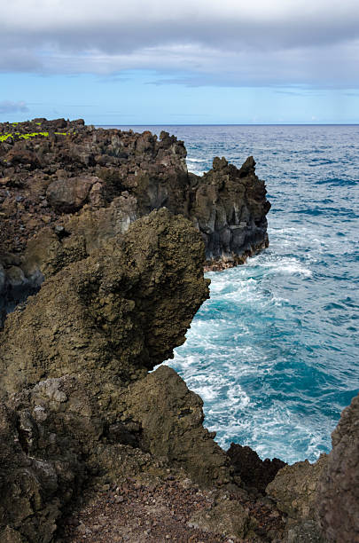 maui - hawaii islands hana maui curve photos et images de collection