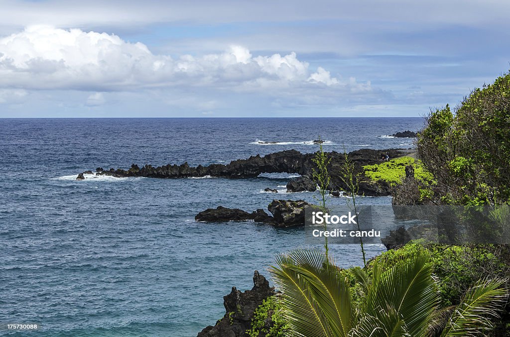 Мауи - Стоковые фото Hana Coast роялти-фри