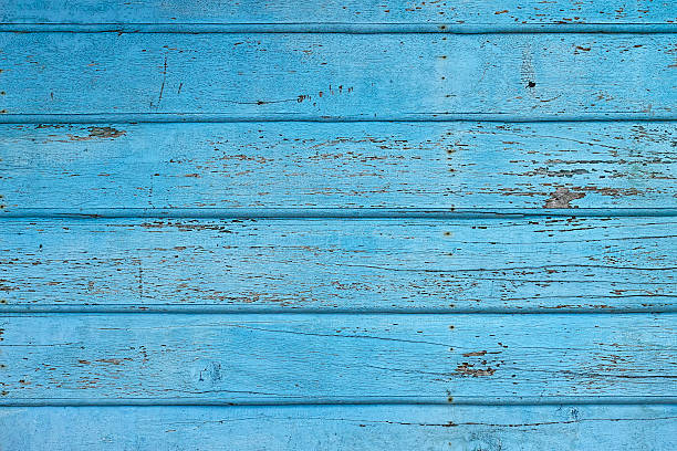 istock Old blue wooden board background. 175731032