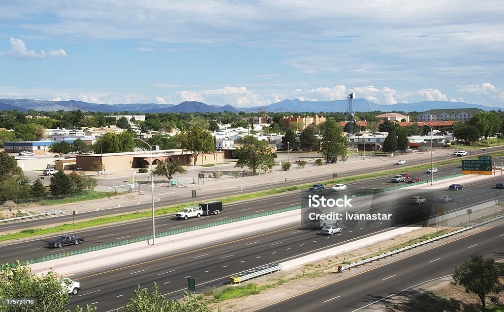 Pan-americano Estrada autoestrada - Royalty-free Albuquerque - Novo México Foto de stock