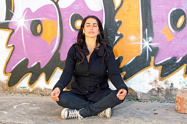 istock Woman in meditation 175731742