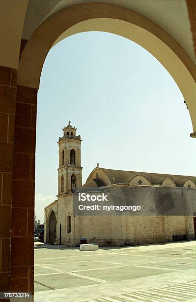 아기오스 게오르기오스 수도원 Paralimni 키프러스 0명에 대한 스톡 사진 및 기타 이미지 - 0명, Makarios III Michael Mouskos, 건축