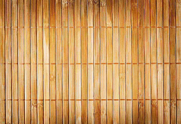 istock Wall from the tied up wooden planks 175736649