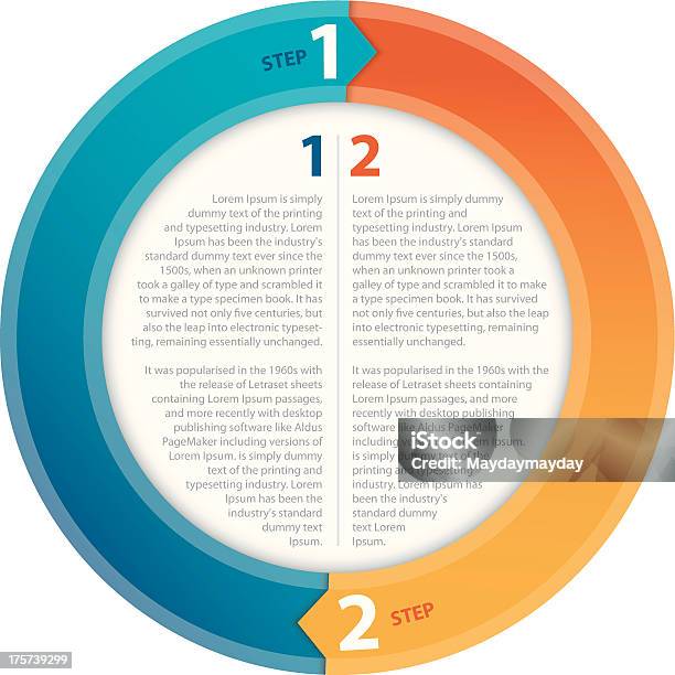 Ilustración de Circular Plan De Negocio y más Vectores Libres de Derechos de Continuidad - Continuidad, Círculo, Dar vueltas