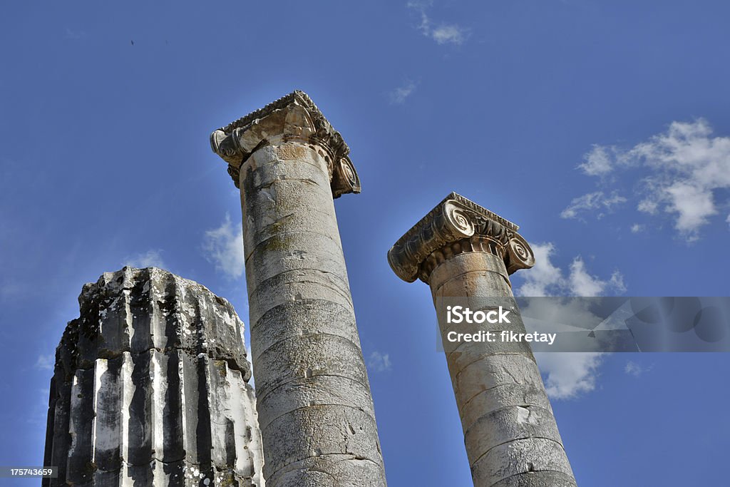 Templo de Artemis, Sardis - Foto de stock de Ajardinado royalty-free