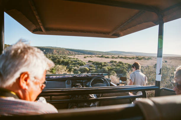 istock Exploring safari with a female ranger 1757444323