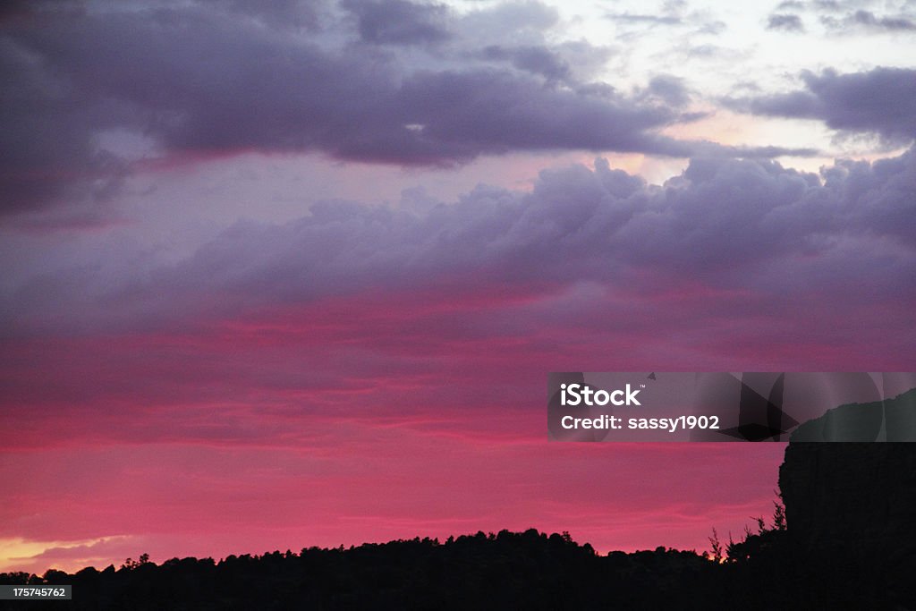 Sonnenuntergang Dramatischer Himmel - Lizenzfrei Dramatischer Himmel Stock-Foto