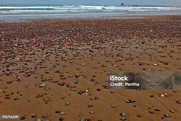 Moroccan Beach With Multi Colored Pebbles Stock Photo - Download Image Now - Africa, Atlantic Ocean, Backgrounds
