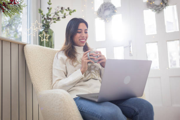 istock From comfort of her home 1757464747