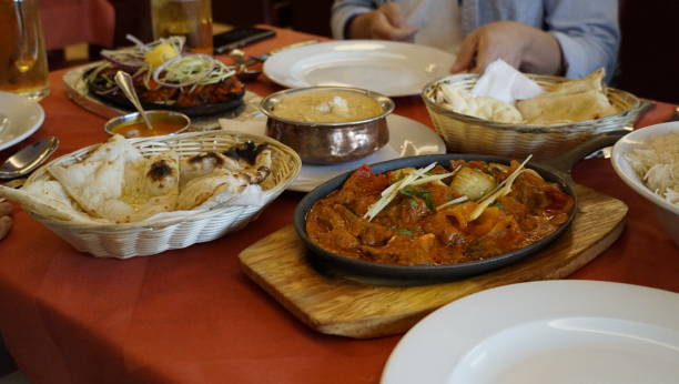 istock A table of indian food for lunch 1757471293