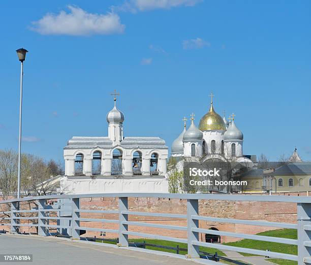 Foto de Kremlin Novgorod e mais fotos de stock de Antigo - Antigo, Arquitetura, Azul