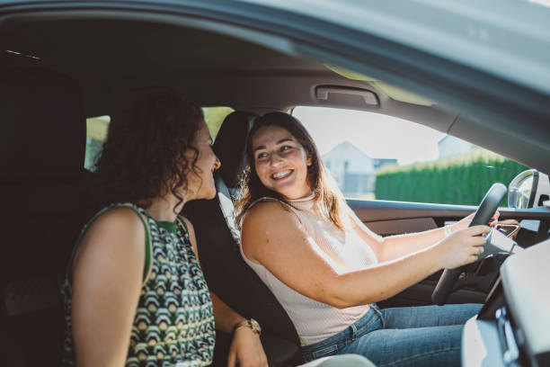istock Friends driving in car together 1757485161