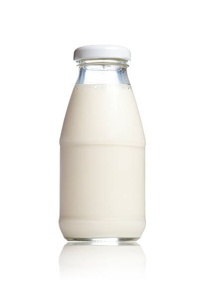 Bottle of Milk stock photo