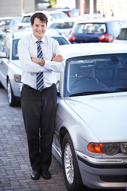 istock Proud of his dealership 175750901