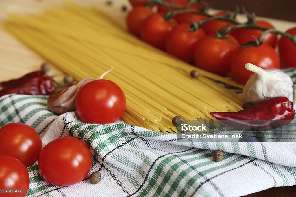 Massa e legumes - Foto de stock de Alimentação Saudável royalty-free