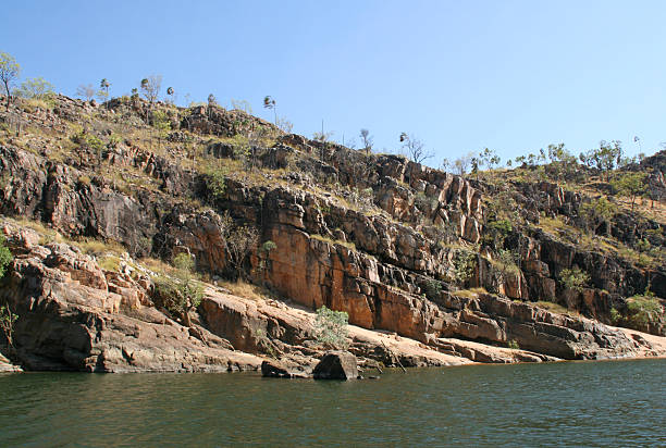 katherine gorge, australia - katherine australia northern territory ravine zdjęcia i obrazy z banku zdjęć