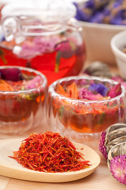 istock Herbal natural floral tea infusion with dry flowers 175752286