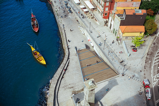 Some sunny days in Autumn can be very hot in Portugal and are perfect for exploration of the town