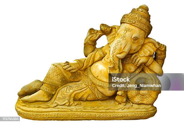 Ganesh Estátua Com Traçado De Recorte - Fotografias de stock e mais imagens de Cena de tranquilidade - Cena de tranquilidade, Chennai, Cobre