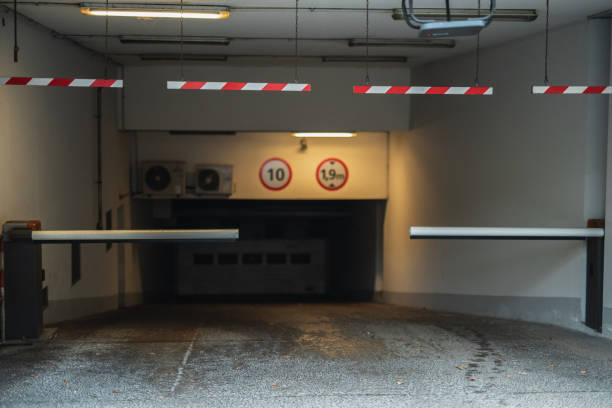 istock Entrance to underground city parking 1757545224