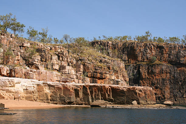 キャサリーン渓谷、オーストラリア - katherine australia northern territory ravine ストックフォトと画像