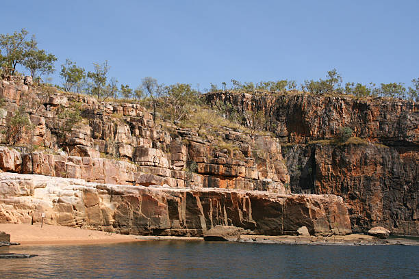 katherine gorge, australia - katherine australia northern territory ravine zdjęcia i obrazy z banku zdjęć