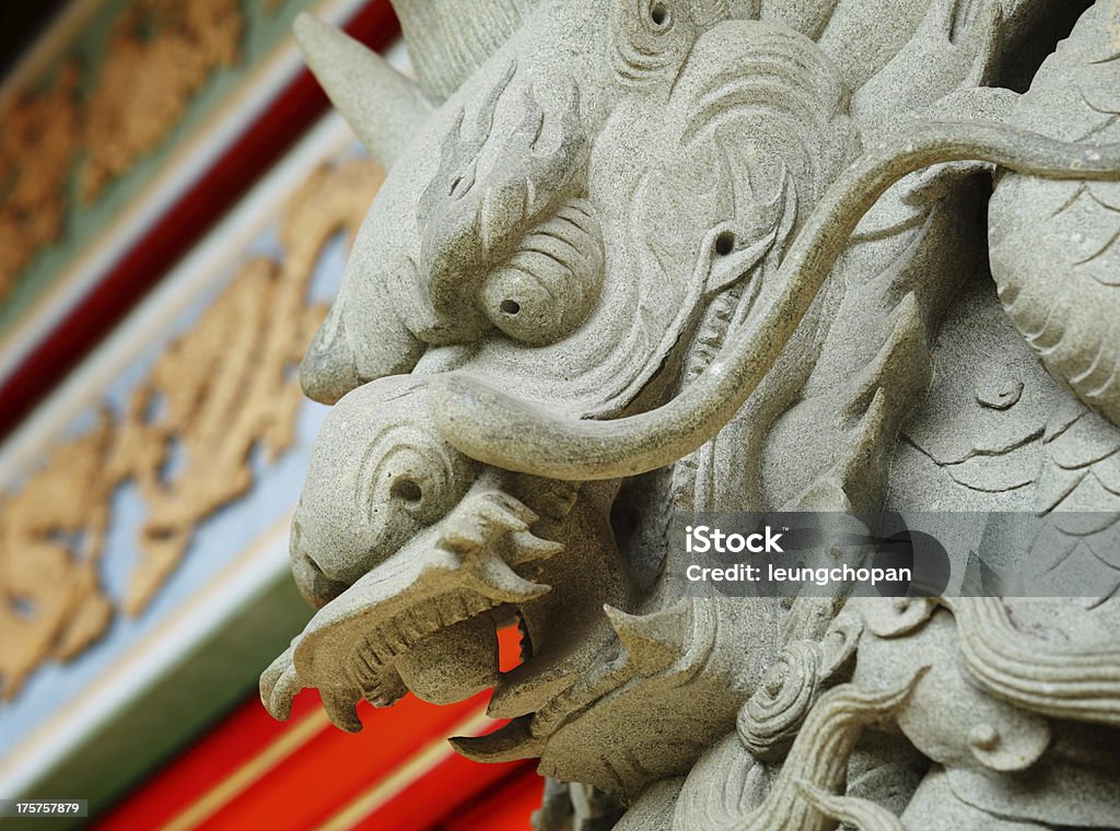 Estatua de dragón chino - Foto de stock de Actuación - Espectáculo libre de derechos