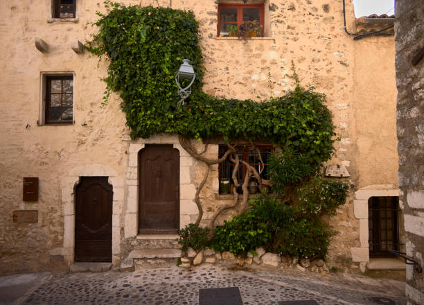 Saint Paul de Vence (France), October 10, 2023. This is one of the most beautiful towns in France. Intellectuals and artists resided there. It is currently an important tourist center in the Alpes-Maritimes department. It belongs to the Grasse district.